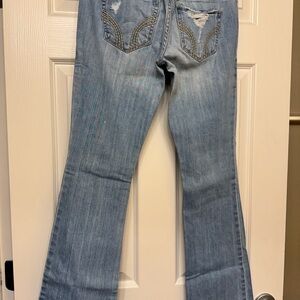 Women's Light Blue Jeans slight flare